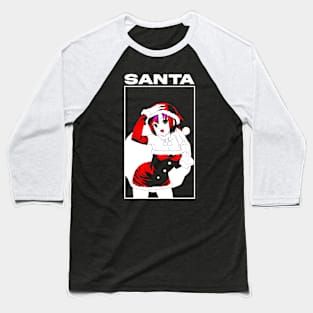 Santa Baseball T-Shirt